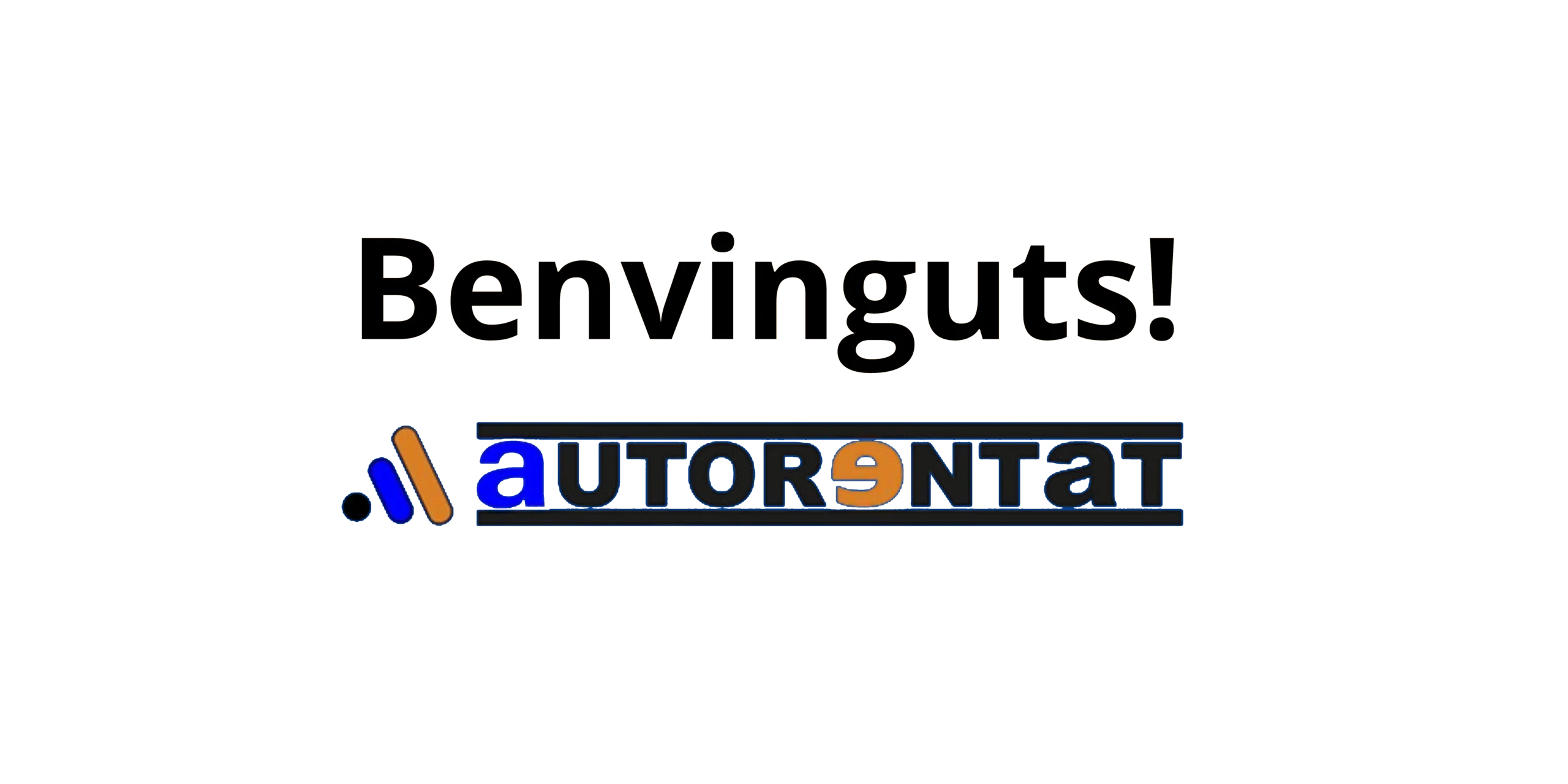 lona Benvinguts transparente